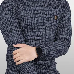 VeBNoR Men Abstract Printed Long Sleeves Casual T-shirt-picture-54