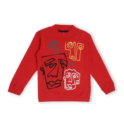 earth conscious Girls Graphic Printed High Neck Cotton T-shirt-picture-44