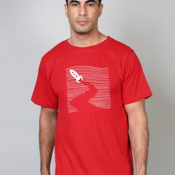 FFLIRTYGO Men Red Typography Printed T-shirt-picture-29