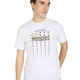 PROTEENS Men White Printed Regular Fit T-shirt-picture-29