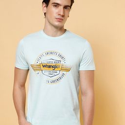 Wrangler Typography Printed Round Neck Cotton T-shirt-picture-6