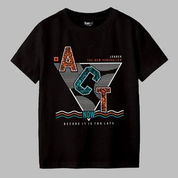 BAESD Boys Typography Printed Hooded T-shirt-picture-31
