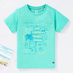 Ed-a-Mamma Boys Graphic Printed Round Neck Cotton T-shirt-picture-29