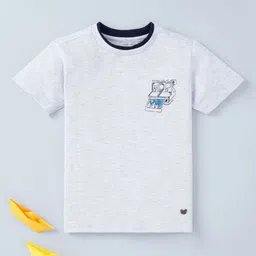 Ed-a-Mamma Boys Round Neck Cotton T-shirt-image-57