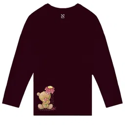 BAESD Girls Long Sleeves Round Neck Cotton Casual T-shirt-picture-34