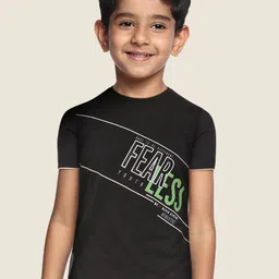 Monte Carlo Boys Black & White Typography Print Pure Cotton T-shirt-picture-25