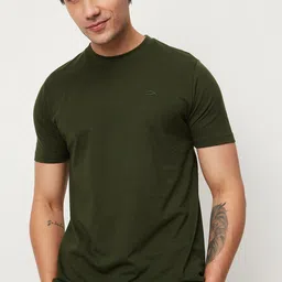 max Round Neck Short Sleeves Cotton Lounge Tshirts-picture-17