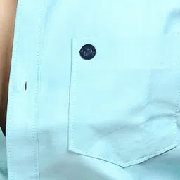 INDIAN THREADS India Slim Button Down Collar Cotton Casual Shirt image 5