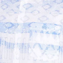 Crimsoune Club Classic Slim Fit Geometric Printed Pure Cotton Casual Shirt image 2