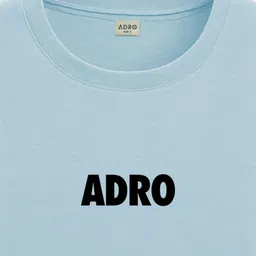 ADRO Men Printed Raw Edge T-shirt image 5