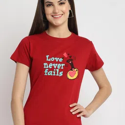 Fabflee Pack Of 3 Printed Cotton T-shirt image 3