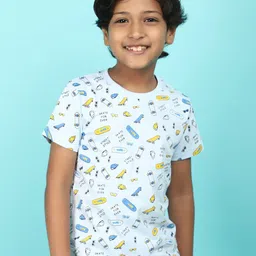 V-Mart Boys Printed Cotton T-shirt image 4