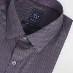 Arrow Self Design Textured Pure Cotton Formal Shirt image 3