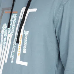 V-Mart Printed Hooded Cotton Sweatshirt image 2