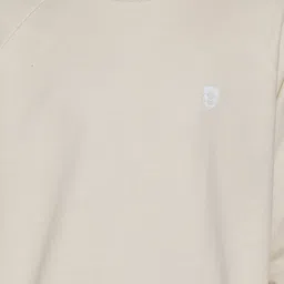 Muvazo Seashell Buttermilk Raglan Sleeves Pullover Sweatshirt image 2