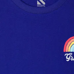 NUSYL Boys Blue T-shirt image 4