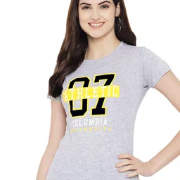 Fabflee Pack Of 3 Typography Printed Cotton T-shirt image 3