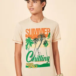 Coolsters by Pantaloons Boys Printed Tropical T-shirt image 4