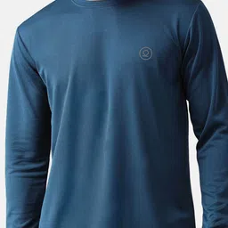 CHKOKKO Round Neck Long Sleeves Regular Fit T-shirt image 2