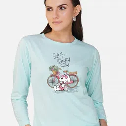 CHOZI Pack of 2 Typography Printed Regular Fit Cotton T-Shirt image 4