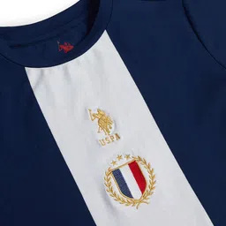 U.S. Polo Assn. Kids Boys Round Neck Short Sleeves Regular Fit T-shirt image 3