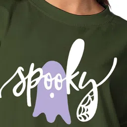 STATUS MANTRA Typography Printed Round Neck Drop-Shoulder Sleeves Cotton Oversized T-shirt image 3