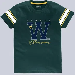 BAESD Boys pack Of 3 Typography Printed Cotton T-shirt image 3