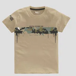 BAESD Boys Pack Of 3 Graphic Printed Pure Cotton T-Shirt image 4