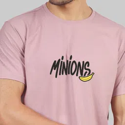 Greylongg Men Round Neck Typography Printed T-shirt image 2