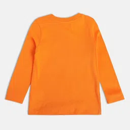 MINI KLUB Boys Typography Printed Applique T-shirt image 2