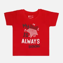 Bodycare Girls Pack Of 2 Typography Printed Cotton T-shirt image 2