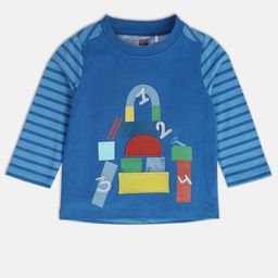 MINI KLUB Boys Graphic Printed Pure Cotton T-shirt-picture-41