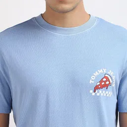 Tommy Hilfiger Men Graphic Printed Round Neck T-shirt image 2