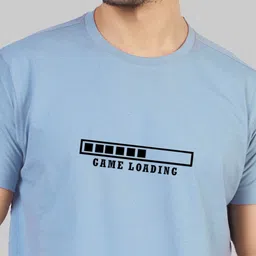 Greylongg Men Graphic Printed Round Neck T-shirt image 4