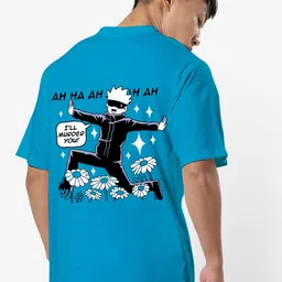 STATUS MANTRA Graphic Printed Round Neck Cotton Casual T-Shirt image 2