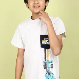V-Mart Boys Printed Round Neck T-Shirt image 4