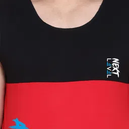 SLOWLORIS Cotton Colourblocked Bio-Wash Innerwear Vests image 5