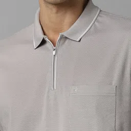 Louis Philippe Polo Collar Pure Cotton T-shirt image 2