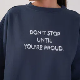 MKH Typography Printed Long Sleeves Pullover Sweatshirt image 4