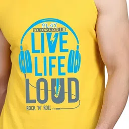 SLOWLORIS Men Typography 2 Printed Slim Fit T-shirt image 2