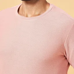 BYFORD by Pantaloons Round Neck Slim Fit Cotton T-shirt image 2