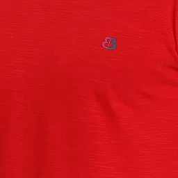 berry blues Men Solid Cotton T-shirt image 4