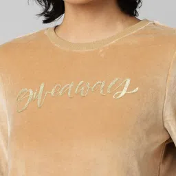 ONLY Women Beige Sweatshirt image 3