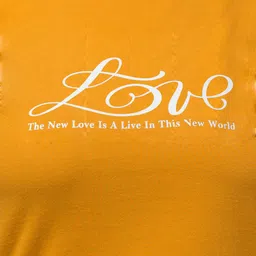 Trend Level Round Neck Short Sleeves Typography Printed Cotton T-shirt image 2