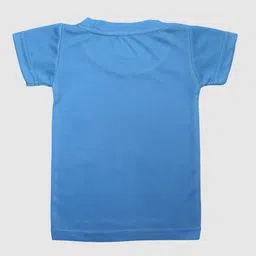 RISH Boys Blue Printed Oversized T-shirt image 4