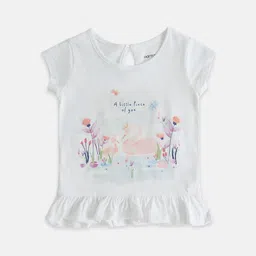 Pantaloons Baby Girls Printed Cotton T-shirt image 4