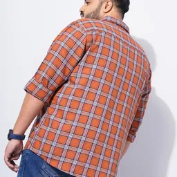 hardsoda by the indian garage co HARDSODA Tartan Checked Casual Shirt image 3