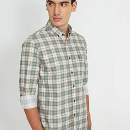 U.S. Polo Assn. Denim Co. Men Tartan Checked Casual Cotton Shirt-image-11