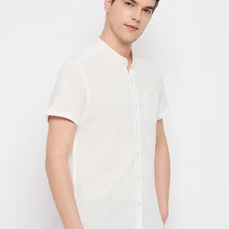 Club York Mandarin Collar Cotton Casual Shirt image 3