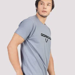 Greylongg Typography Printed Round Neck T-Shirt image 3